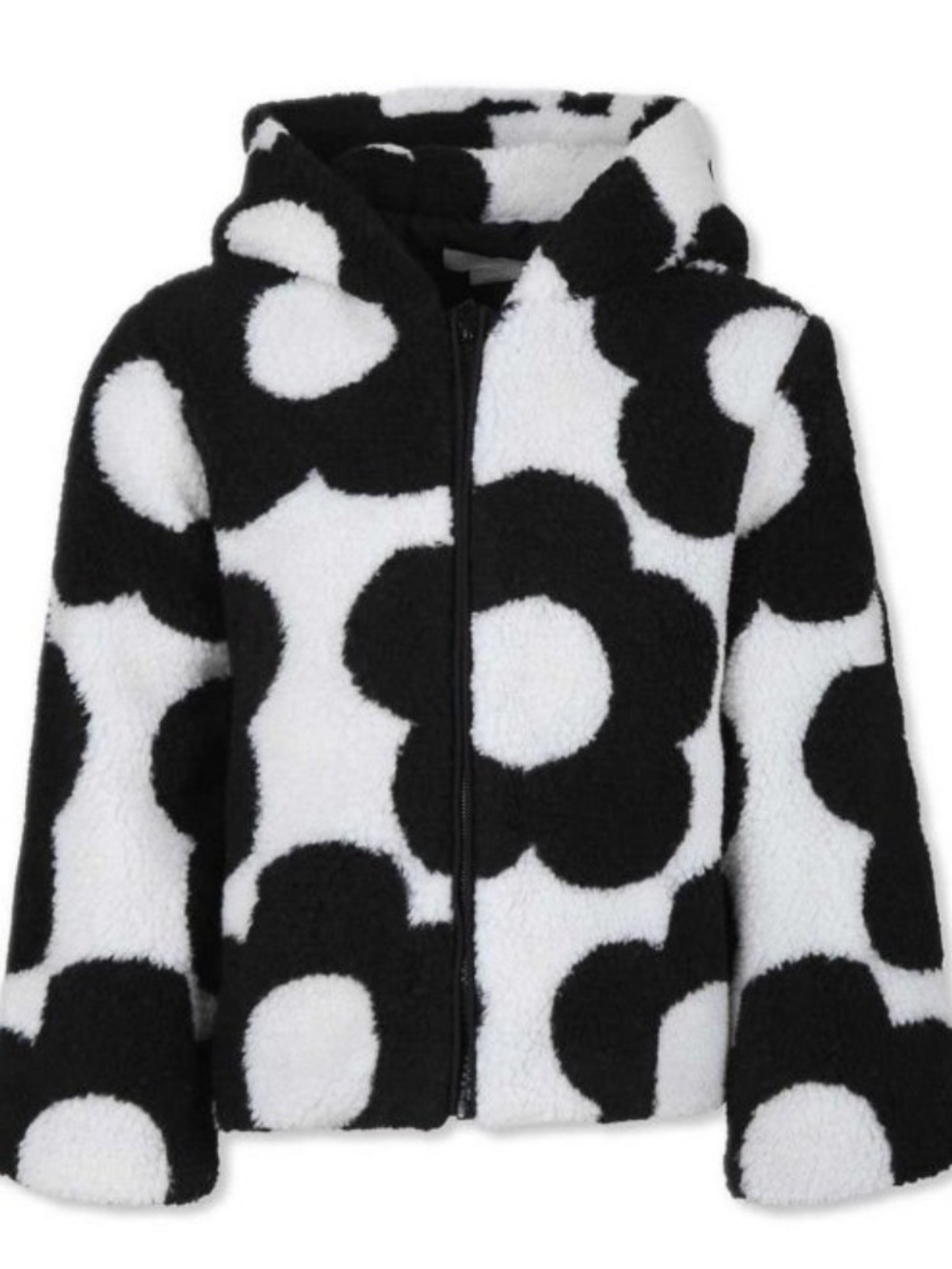 Stella McCartney flower Sherpa jacket